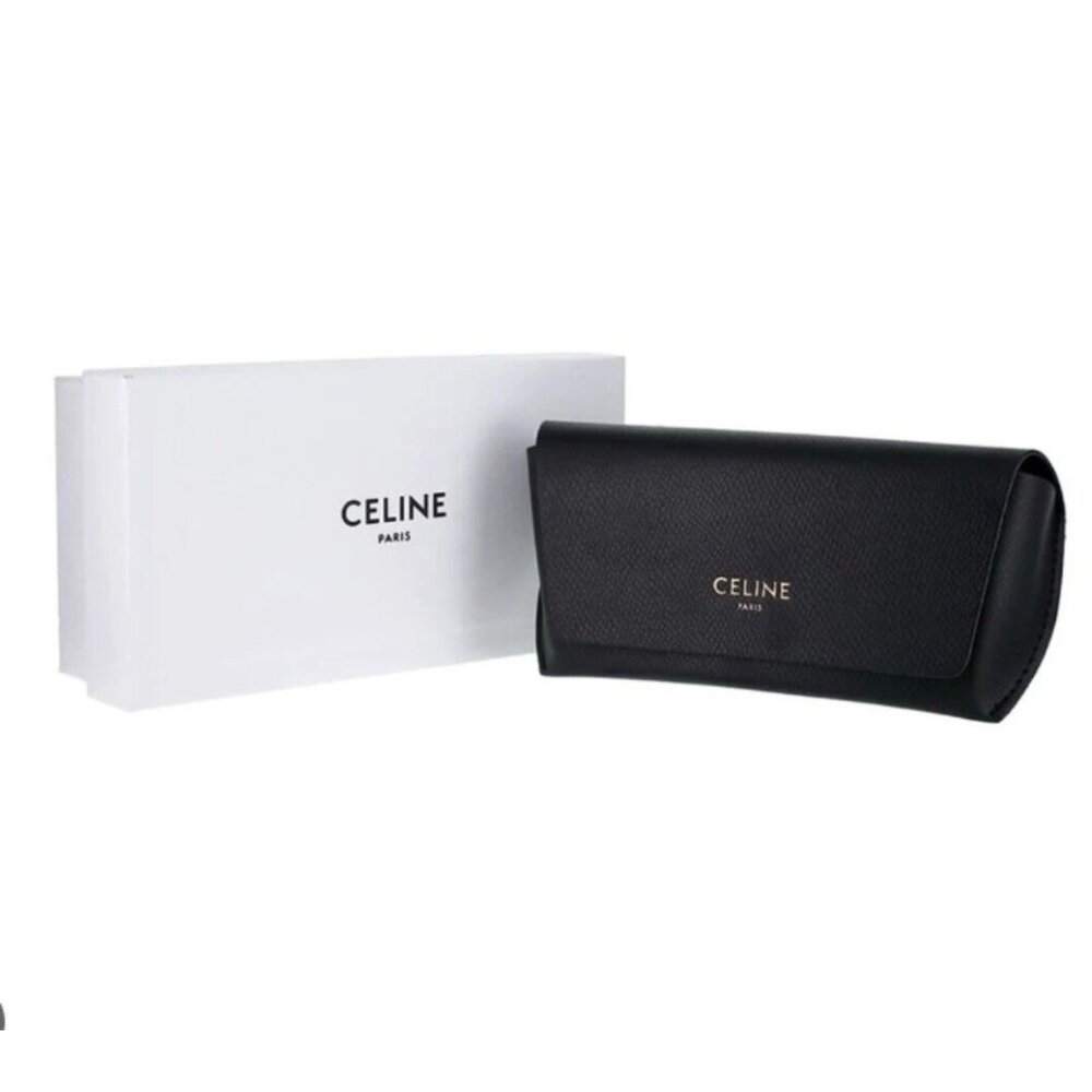 NEW CELINE WOMEN ROUND SUNGLASSES CELINE CL40172U 52F HAVANA BROWN EYEWEAR - Picture 3 of 3